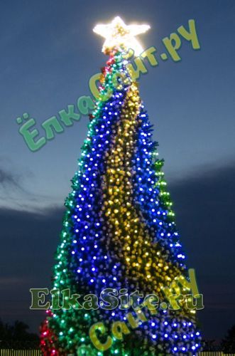 Green Trees Комплект освещения «3D» на елки 6 м. фото 2