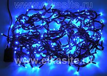 Гирлянда уличная светодиодная нить 16м, 200 синих L/LED - 0200-2C-B