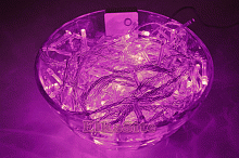 Гирлянда нить 7.0м. 70 розовых диодов - G-8710D Pi