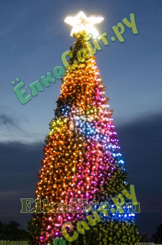 Green Trees Комплект освещения «3D» на елки 10 м. фото 6