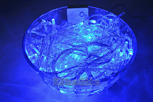 Электрогирлянда 120 синих диодов 9,0 м. - G-8718D B