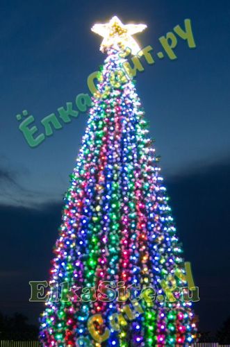 Green Trees Комплект освещения «3D» на елки 14 м. фото 5