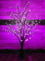Светодиодное дерево Сакура 1.5 м., 240 розовых диодов с керамическим стволом - CRM 240 PI