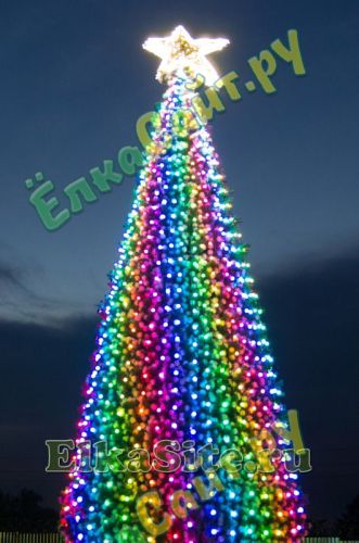Green Trees Комплект освещения «3D» на елки 16 м. фото 4