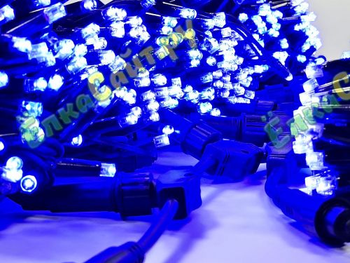 Комплект освещения на Елку 5 м. Классик синий 800 led фото 4