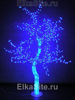 Светодиодное дерево Сакура 1.8м, 776 синих диодов с акриловым стволом - GD SHU18 BL