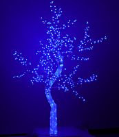 Светодиодное дерево Сакура 2.1 м., 800 синих диодов с акриловым стволом - ACR 800 BL