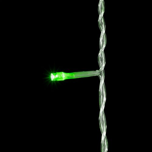 Светодиодная бахрома 3.1x0.5м., 150 зеленых диодов - PIL150-10-2G фото 2
