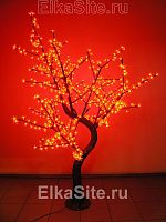 Светодиодное дерево Сакура 1.8м, 768 красных диодов с керамическим стволом - GD SHF18 RED
